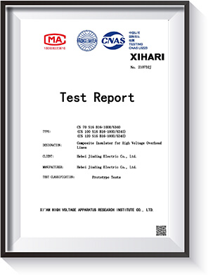 220kV-composite-insulator-test-report