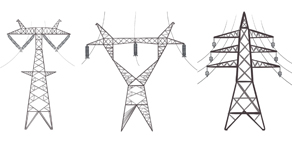 How to identify the voltage class of a power line?